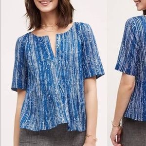 Anthropologie Maeve Cotton Blouse